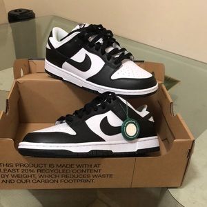 Nike Dunk Low black & white Panda
